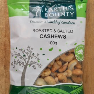 Wholesale Roasted Salted Cashews 100g