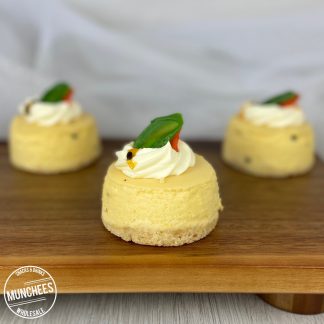 GF Passionfruit & Mango Cheesecakes